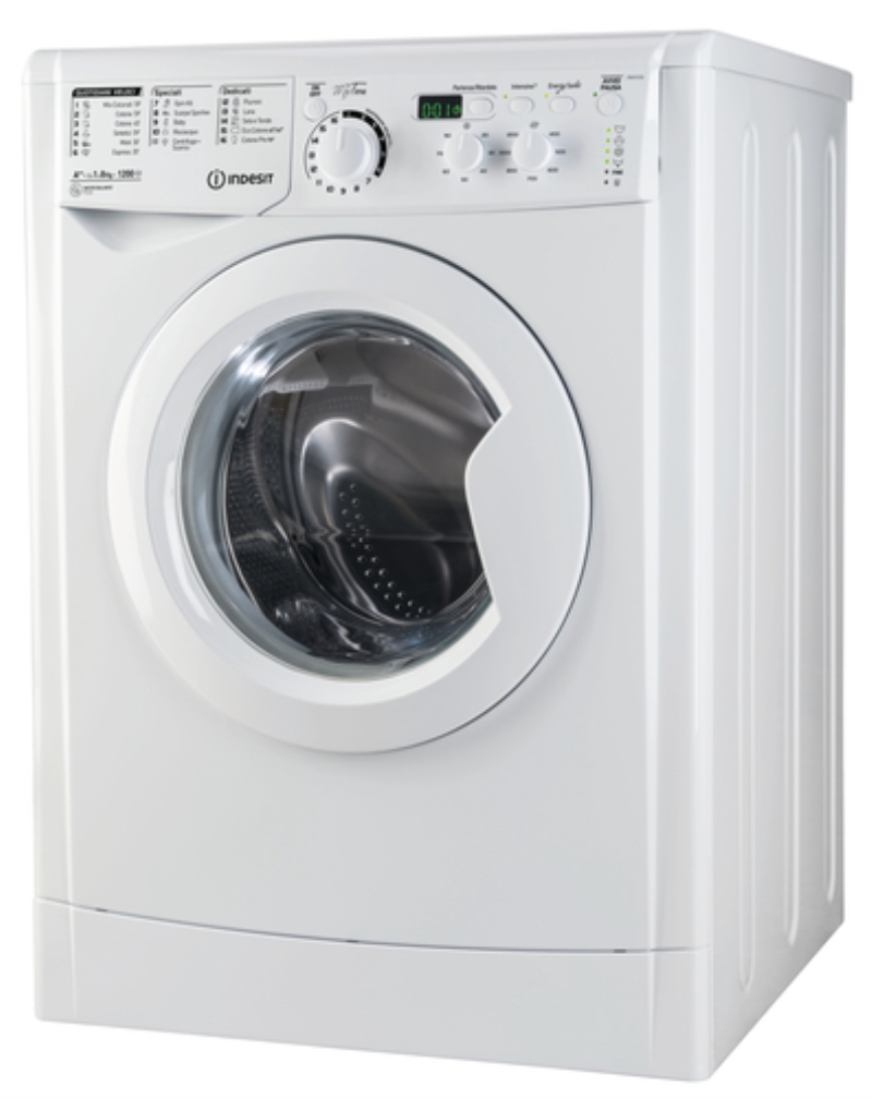 INDESIT Lavatrice Indesit EWD81252WITM libera installazione 8 KG 1200 giri classe A++